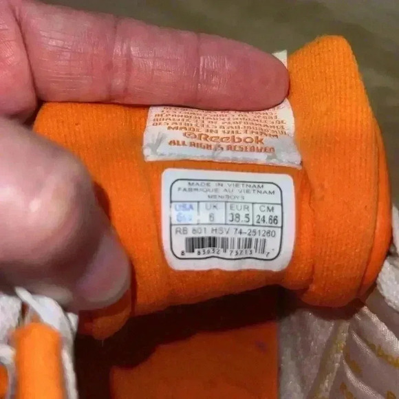 Rare Reebok Classic Kool-Aid Pro Legacy Mandarin Orange Men’s Athletic Shoe - Picture 8 of 9